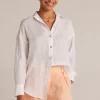 Saramona Boyfriend Button Down