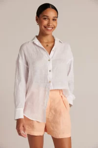 Saramona Boyfriend Button Down