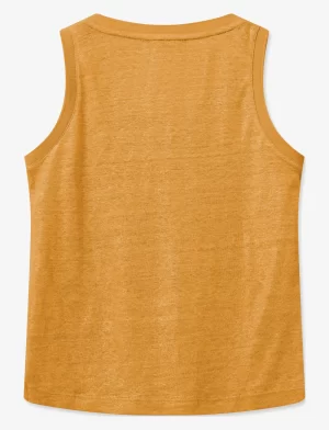 Casa Foil  Top in blazing orange - Large - Image 2