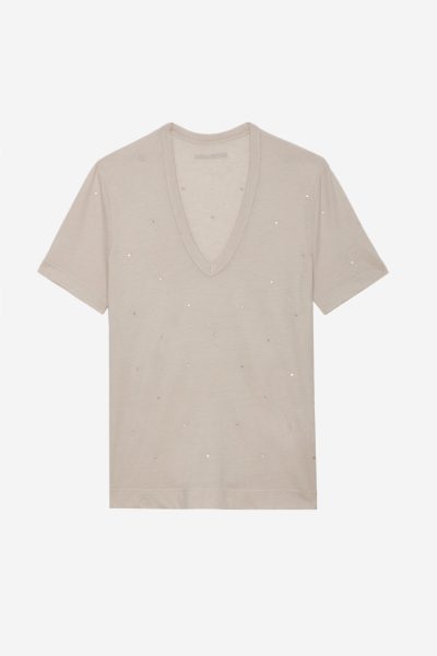 Wassa Strass Dots T-shirt in Petale - large - Image 9