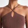Sannia Top in brown stone - LARGE - Image 2