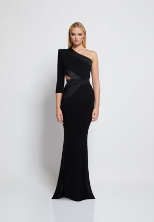 Knowles Asymmetrical Gown