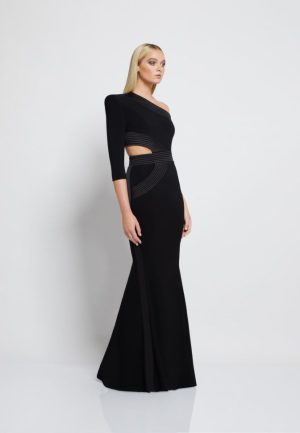 Knowles Asymmetrical Gown - Image 4