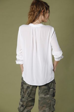 adele blouse in white - Image 3