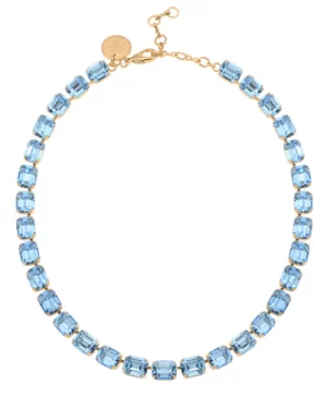 Lainey Aqua Necklace - Image 2