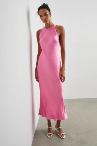 Solene Dress in Malibu Pink - Image 5