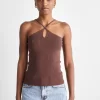 Sannia Top in brown stone - LARGE - Image 5