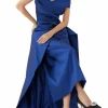 Prina Mikado Peplum Gown - Image 6