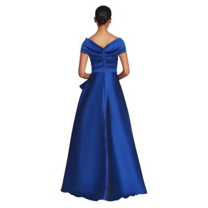 Prina Mikado Peplum Gown - Image 2