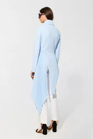 Peggy Signature tuxedo jacket in light blue - Image 2