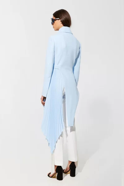 Peggy Signature tuxedo jacket in light blue - Image 2