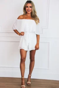 Patra White Romper - small - Image 2