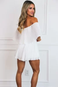 Patra White Romper - small - Image 3