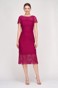 TATUM DRESS in sangria