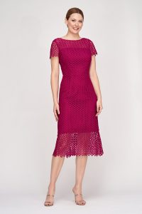 TATUM DRESS in sangria - Image 3