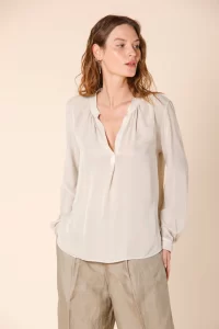 Adele blouse in blush - sz 12