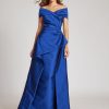 Prina Mikado Peplum Gown - Image 7
