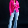 sophia hot pink blazer XS