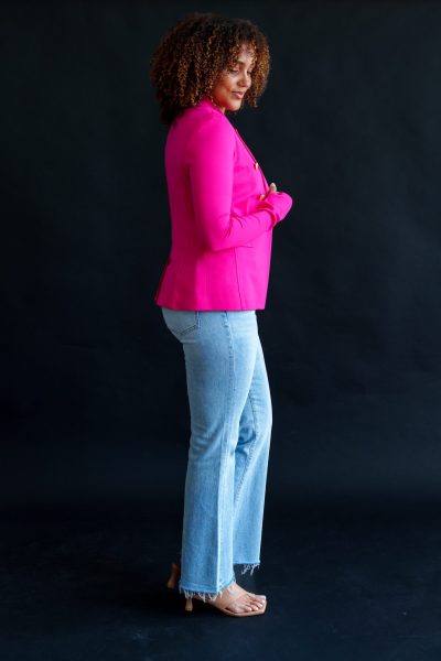 sophia hot pink blazer XS - Image 3