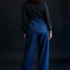 MELINDA TWO TONE JACKET IN black denim - Image 4