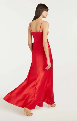 DRINA GOWN in pimento red - Image 2