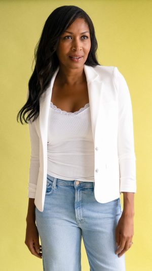 Nina Ivory Blazer