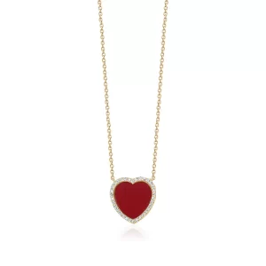 Red Heart Enamel