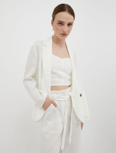 Bayley Linen Blazer sz 2
