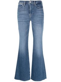 Le Easy Flare frayed jeans -s28 - Image 4