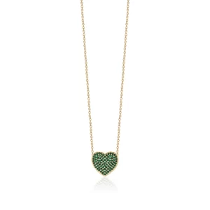 CANDY HEART NECKLACE - GREEN