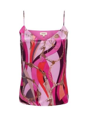 Jane Silk Camisole pink multi -Small - Image 2