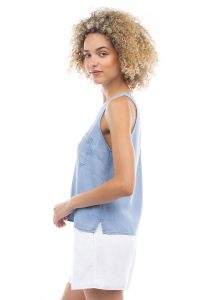 Jazzina Denim Tank - Image 3