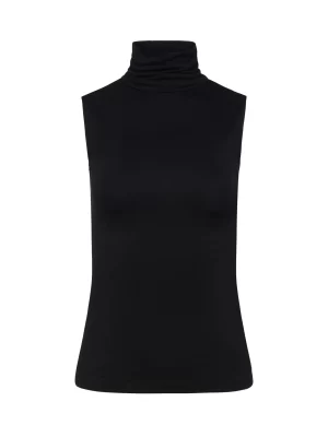 Ceci Sleeveless Turtleneck in black - Image 2