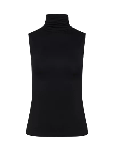 Ceci Sleeveless Turtleneck in black - XL - Image 2