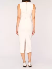 Esme Denim Dress Midi in white - medium - Image 3