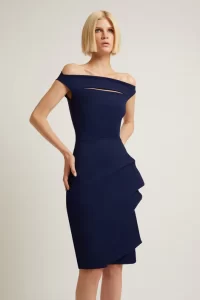 Melania Dress in blu notte - Image 4