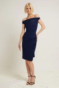 Melania Dress in blu notte - Image 5