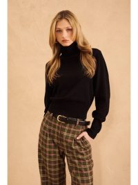 William Turtleneck Sweater -caviar