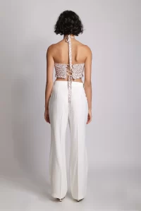 Andres Pant in ivory - Image 5