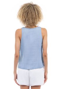 Jazzina Denim Tank - Image 2