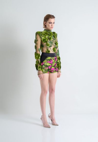 One More Kiss Top in Acid sz 12 - Image 2