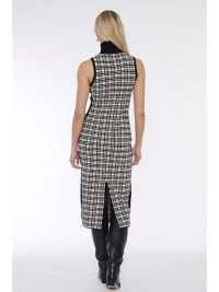 PEGGY TURTLENECK TIE FRONT DRESS -M - Image 3