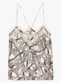 CHRISTO Silk printed camisole s - Image 5