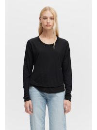 AVA LONG SLEEVE in black