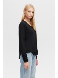 AVA LONG SLEEVE in black - Image 4