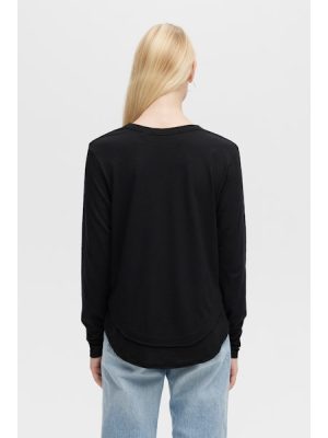 AVA LONG SLEEVE in black - Image 3