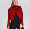 Hattie Jacket in Garnet - s6