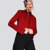 Hattie Jacket in Garnet - s6 - Image 6