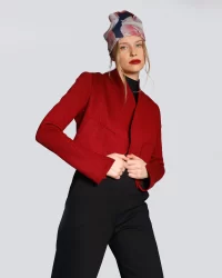 Hattie Jacket in Garnet - s6 - Image 6