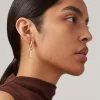 Lisieux Ear Jackets in gold - Image 3